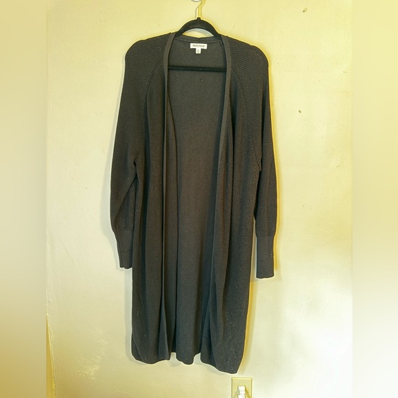 Prologue Black Knit Long Cardigan - Picture 3 of 10